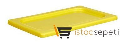Kilitli Propilen Gastronomi Kapağı GN 1/2 Sarı