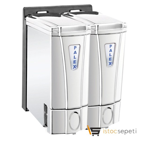 Mini Sıvı Sabun Dispenseri Krom Kaplama 250 CC*2