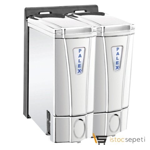 Mini Sıvı Sabun Dispenseri Krom Kaplama 250 CC*2