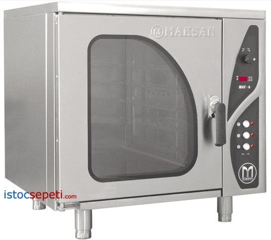Elektrikli Konveksiyonlu 6 Tepsili Patisseri Fırını