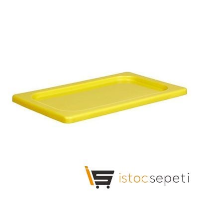 Kilitli Dikdörtgen Gastronomi Kapağı GN 1/4 Sarı