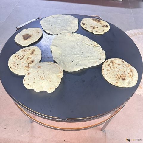 Yufka Sacları 90 cm Doğalgazlı Büyük Ayaklı Sanayi Tip