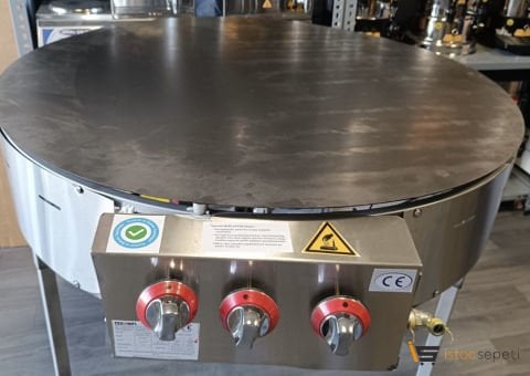 Yufka Sacları 90 cm Doğalgazlı Büyük Ayaklı Sanayi Tip