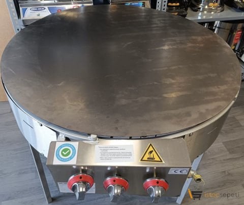 Yufka Sacları 90 cm Doğalgazlı Büyük Ayaklı Sanayi Tip