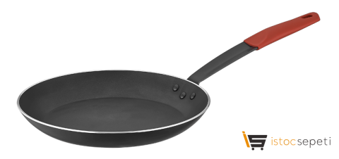 Safran Serisi Yayvan Tava 24x4.1 cm 3.5 mm