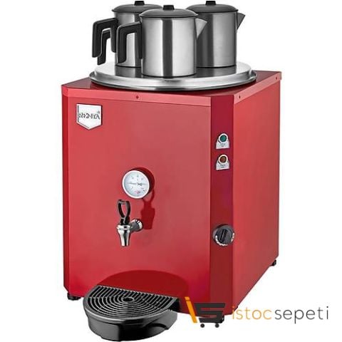 Remta 3 Demlikli 40 lt Jumbo Çay Makinesi Şamandıralı