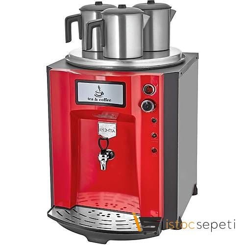 Remta 3 Demlikli 40 lt Premium Jumbo Çay Makinesi DE10P