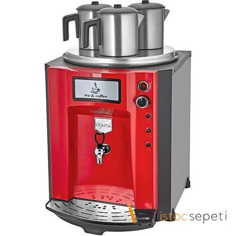 Remta 3 Demlikli 40 lt Premium Jumbo Çay Makinesi DE10P