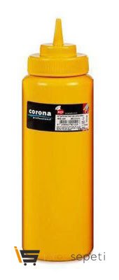 Geniş Kapaklı Hardal Şişesi 950 ml Sarı