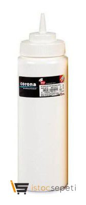 Geniş Kapaklı Mayonez Şişesi 950 ml Beyaz