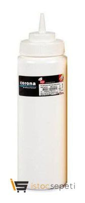 Geniş Kapaklı Mayonez Şişesi 950 ml Beyaz