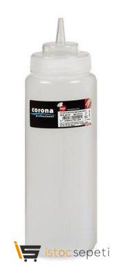 Geniş Kapaklı Mayonez Şişesi 950 ml Şeffaf