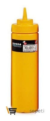 Geniş Kapaklı Hardal Şişesi 700 ml Sarı