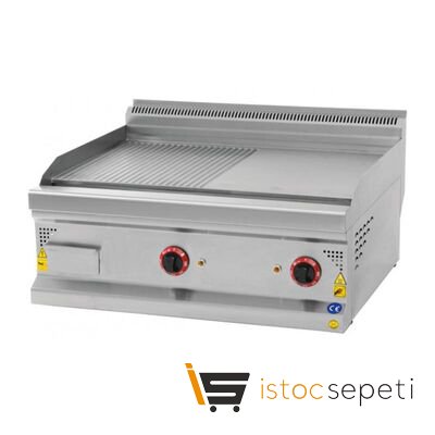 Karacasan 700 Seri Nervürlü Pleyt Izgara 800x700x300 mm Gazlı