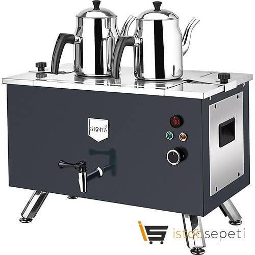 Remta Çift Cidarlı 2 Demlikli Elektrikli Kahveci Ocağı 20 lt - EP02(L)