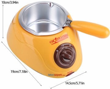 Çikolata Eritme Makinesi Elektrikli Kalıp Çikolata Eritme Isıtma Makineleri