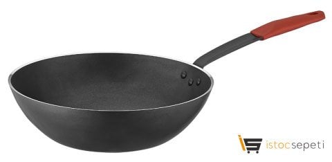 Safran Serisi Wok Tava 28x8.5 cm 4 mm