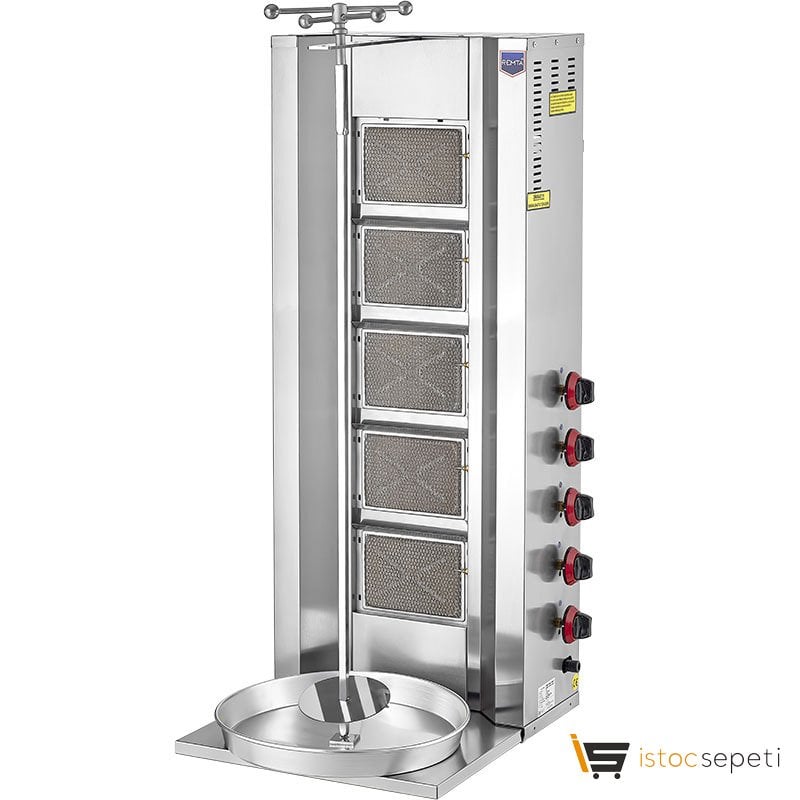 Remta 5 Radyanlı Tüplü Döner Ocağı D10
