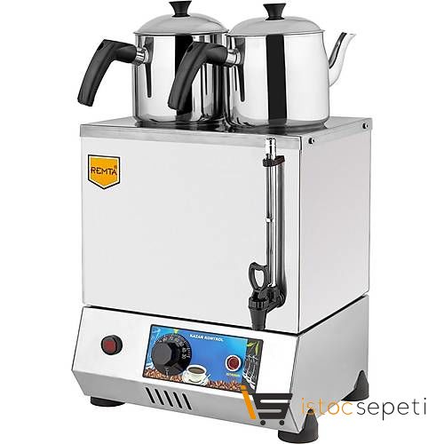 Remta 20 Model Çift Demlikli Elektrikli Çay Ocağı 14 lt (Pleytsiz) - EP02(A)