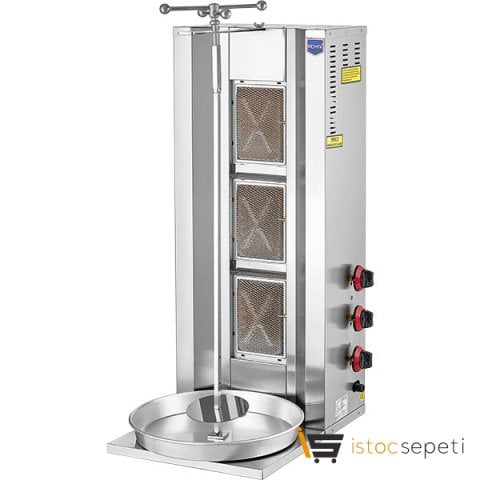 Remta 3 Radyanlı Doğalgazlı Döner Ocağı D06
