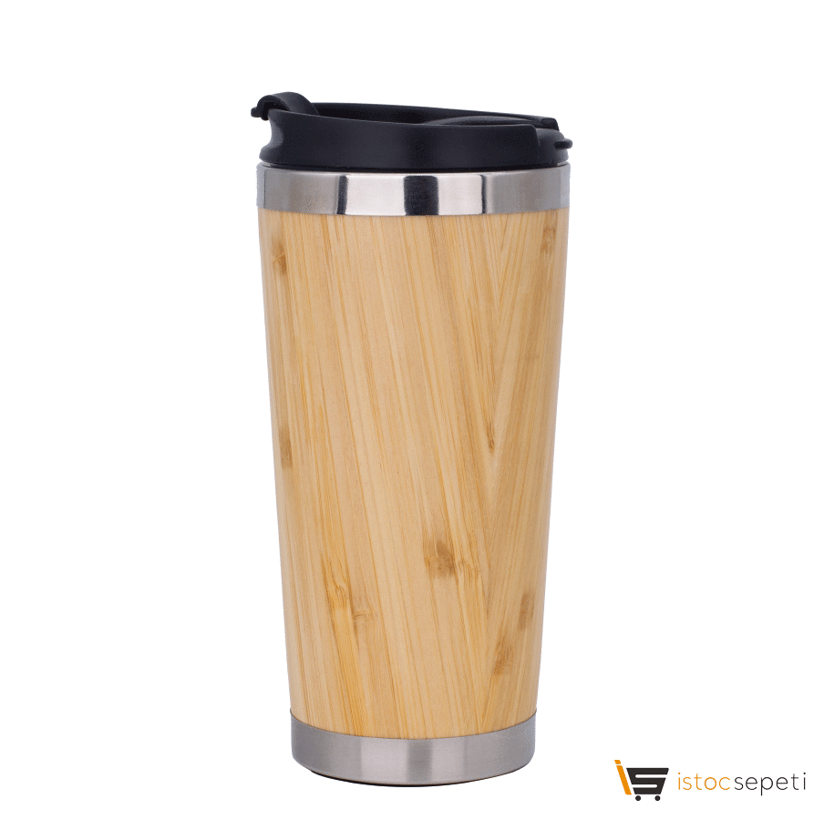 Bambu Termos Bardak Promosyon