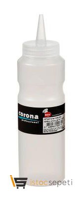 Kapaklı Mayonez Şişesi 270 ml Şeffaf
