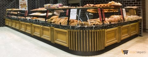 Kuru Pasta Tezgahı VE Baklava Tezgahı VE Ekmeklik Tezgahı Seti