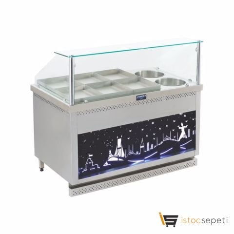 Görkem 10+4 Tüplü Kuru Yemek Tezgahı (Tepsili)