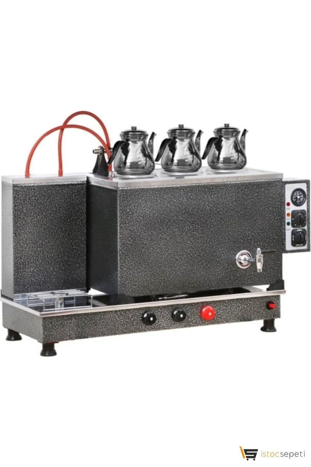 Statik 3 Demlikli Çay Kazanı