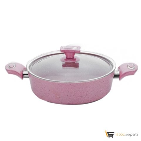 Granit basık Tencere 24 Cm