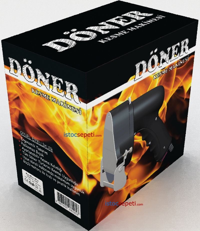 Elektrikli Döner Bıçağı Profesyonel Döner Kesme Makinası