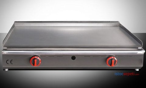 Doğalgazlı Barbekü Mangal 100 cm Pleyt Izgara Makinesi CE Belgeli