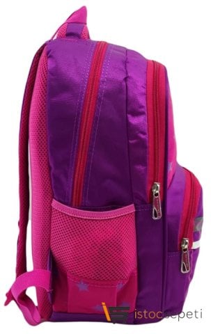 Relaxion Mor Desenli Ilkokul ve Beslenme Çantası 1320-3