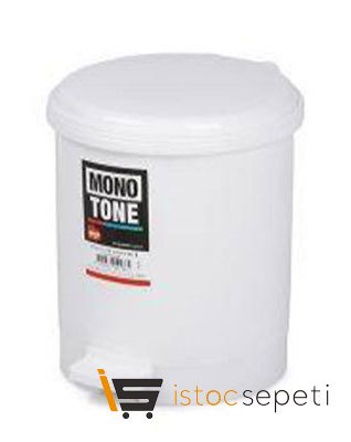 Pedallı Çöp Kovası No: 1 6 L Beyaz