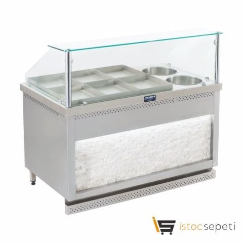 Görkem 8+2 Tüplü Sulu Yemek Tezgahı (Tepsili)
