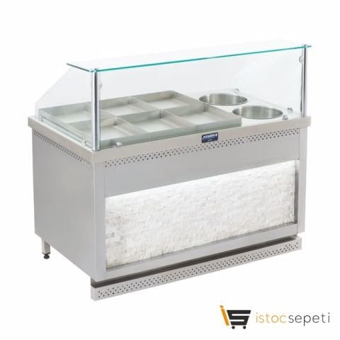 Görkem 10+2 Tüplü Sulu Yemek Tezgahı (Tepsili)
