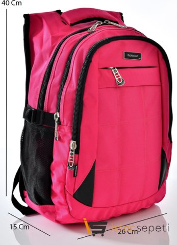 Relaxion 2227 Okul Sırt Çantası Pembe