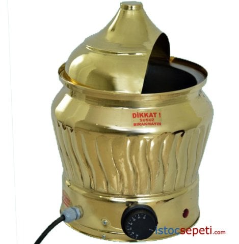 Bakır Sos Makinası Dondurma Sosluk Pirinç 2 Litre Elektrikli
