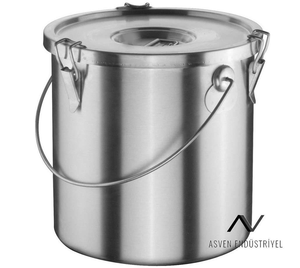Sulu Yemek Taşıma Kabı 13 lt Kulplu Kapaklı
