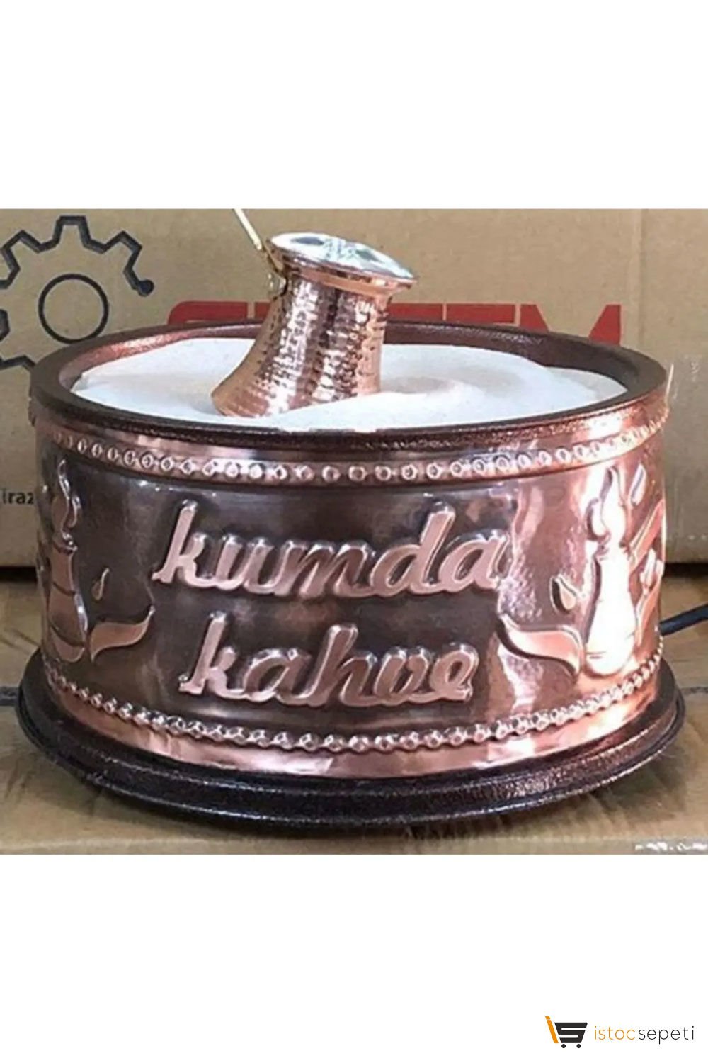 Premium Bakır Kumda Kahve Makinesi