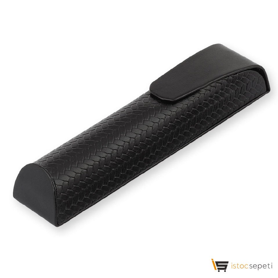 Suni Deri Tekli Kalem Kutusu Promosyon