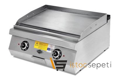 Empero 700 Plus Düz Pleyt Izgara 80x73x30 cm Krom Gazlı