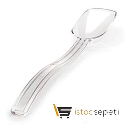 Zeytin ve Salata Kaşığı Polikarbonat 26 cm Şeffaf