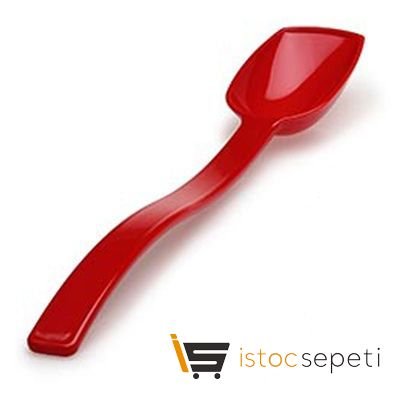 Zeytin ve Salata Kaşığı Polikarbonat 26 cm Kırmızı
