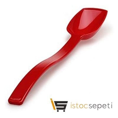Zeytin ve Salata Kaşığı Polikarbonat 26 cm Kırmızı