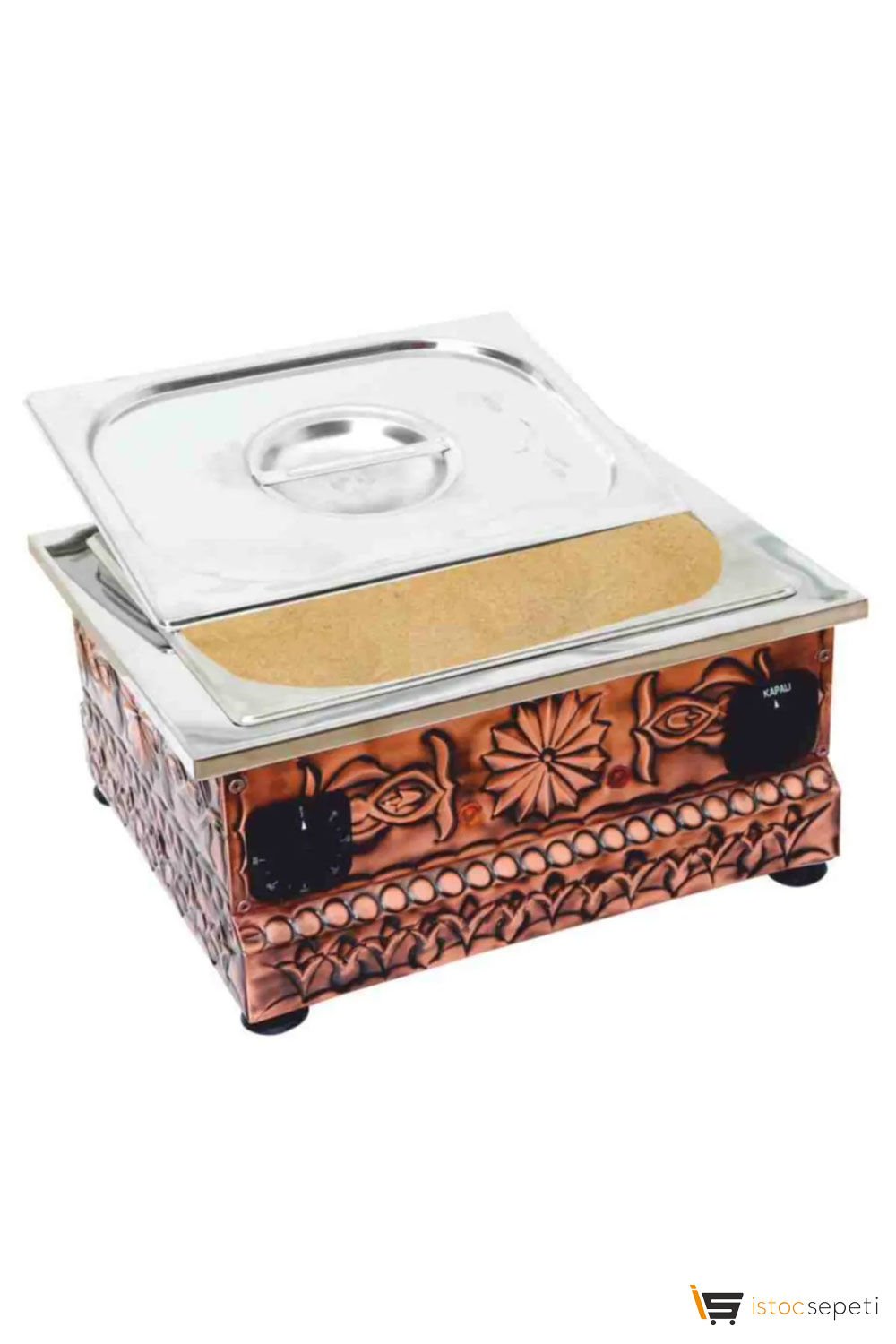 Bakır Kumda Kahve Makinesi