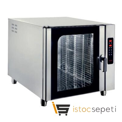 Karacasan Konveksiyonlu Patisserie Fırın 40x60 cm 6 Tepsi Kapasiteli Elektrikli