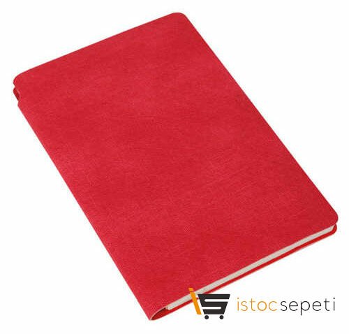 13x21 Başakşehir Tarihsiz Ajanda Kırmızı Promosyon