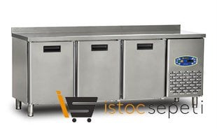 3 Kapılı Tezgah Tipi Buzdolabı