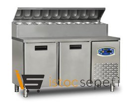 2 Kapılı Pizza Hazırlık Buzdolabı 150x70x109